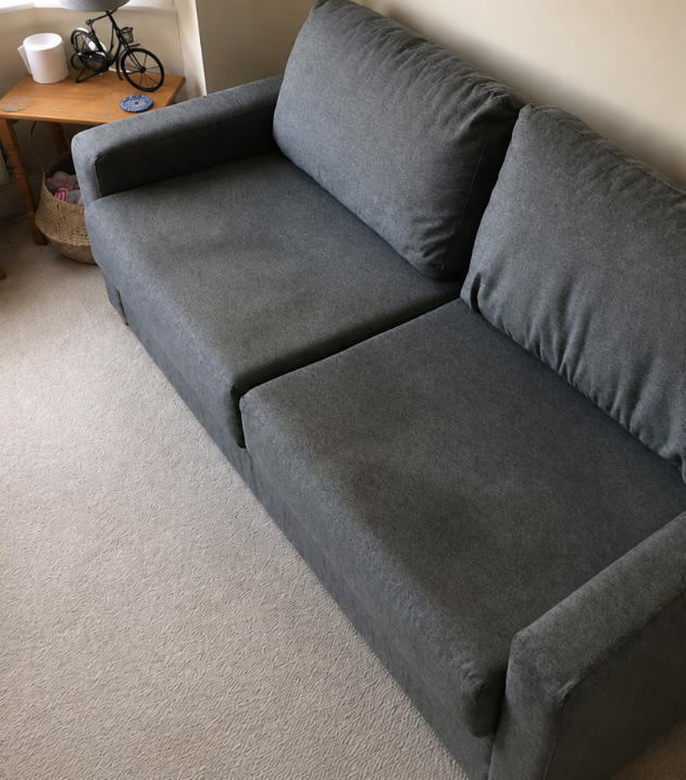 Sofa Without Removable Covers — Revived — Before